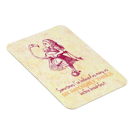 Alice im Wunderland Magnet (Rechte Seite)
