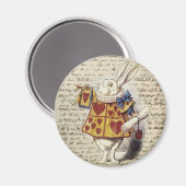 Alice im Wunderland Magnet (Vorderseite/Rückseite)