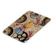 Alice im Wunderland Magnet (Linke Seite)