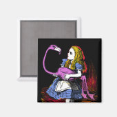 Alice im Wunderland Magnet (Vorderseite/Rückseite)