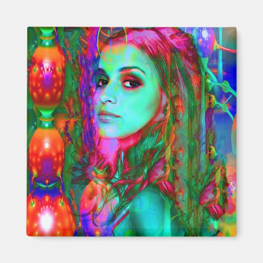 Alice im Wunderland Magnet (Vorne)