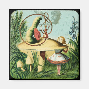 Alice im Wunderland-Magnet Magnet