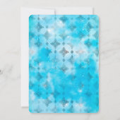 Alice im Wunderland Märchen Thema Einladung (Rückseite)