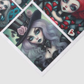 Alice im Wunderland Masterboard | Whimsikum Seidenpapier (Ausschnitt)