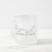 Alice im Wunderland Mattglastasse (Vorderseite Links)