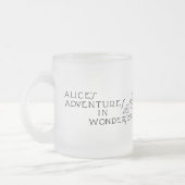 Alice im Wunderland Mattglastasse (Links)