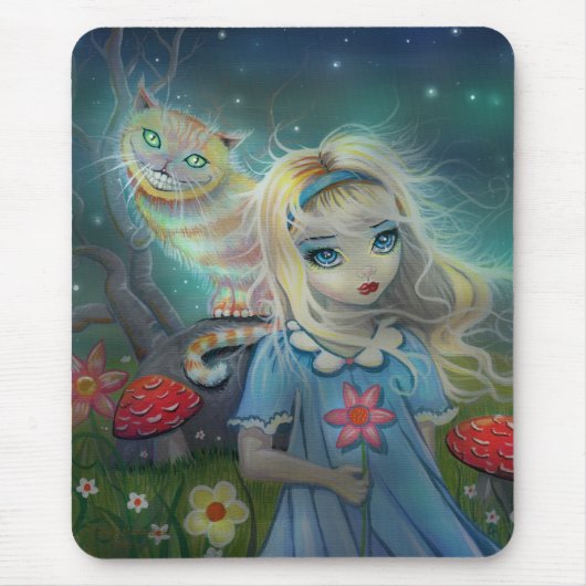 Alice im Wunderland-Mausepad Mousepad (Vorne)