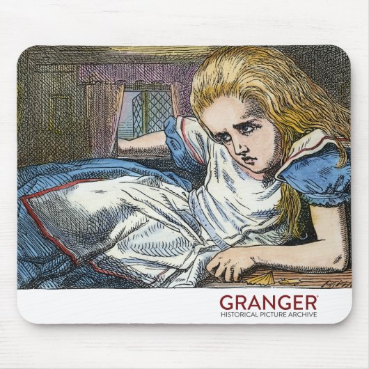 Alice im Wunderland-Mausunterlage Mousepad (Vorne)