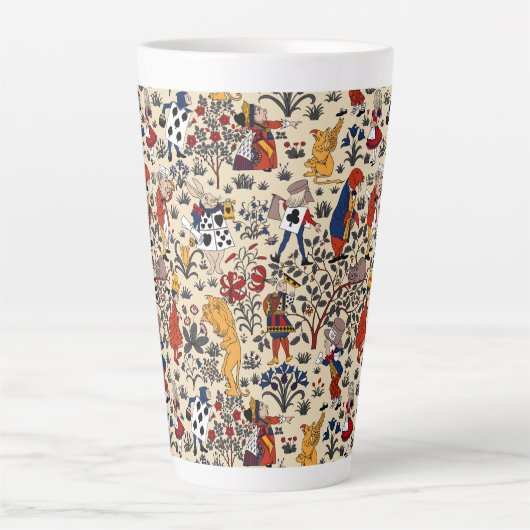 Alice im Wunderland Milchtasse (Vorderseite)