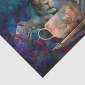 Alice im Wunderland mit dem Magic Tea Cup Seidenpapier (Detail)