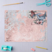 Alice im Wunderland mit Duchess Pink Decoupage Seidenpapier (Basteln)