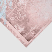 Alice im Wunderland mit Duchess Pink Decoupage Seidenpapier (Detail)