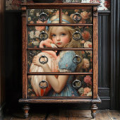 Alice im Wunderland mit Flamingo Seidenpapier