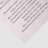 Alice im Wunderland Mock Turtle Soup Einfaches Lie Seidenpapier (Detail)