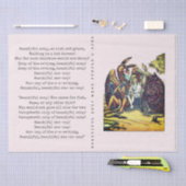 Alice im Wunderland Mock Turtle Soup Einfaches Lie Seidenpapier (Handwerk)