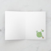 Alice im Wunderland-Mondschein Karte (Innenseite)