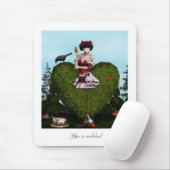 Alice im Wunderland Mousepad (Mit Mouse)