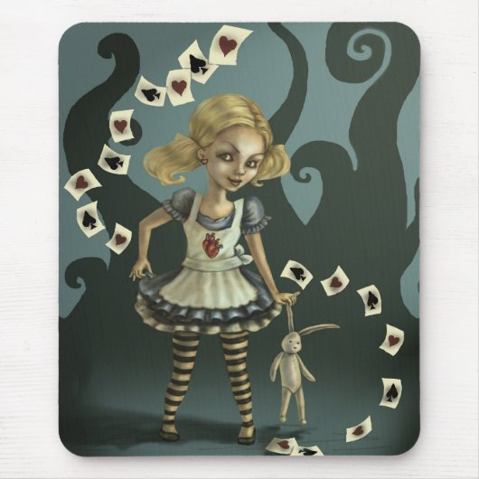 Alice im Wunderland Mousepad (Vorne)