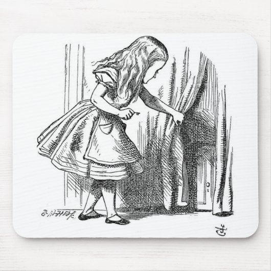 Alice im Wunderland Mousepad (Vorne)