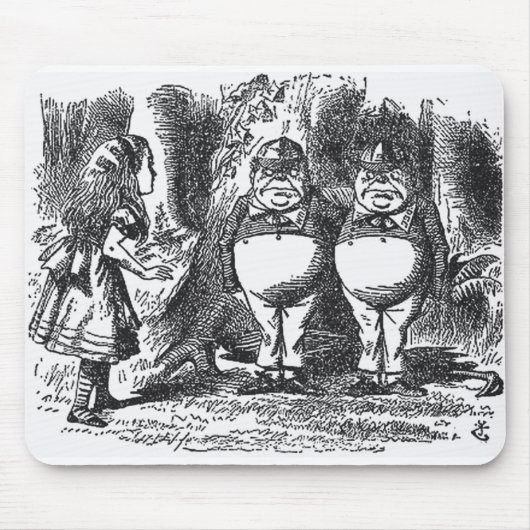 Alice im Wunderland Mousepad (Vorne)