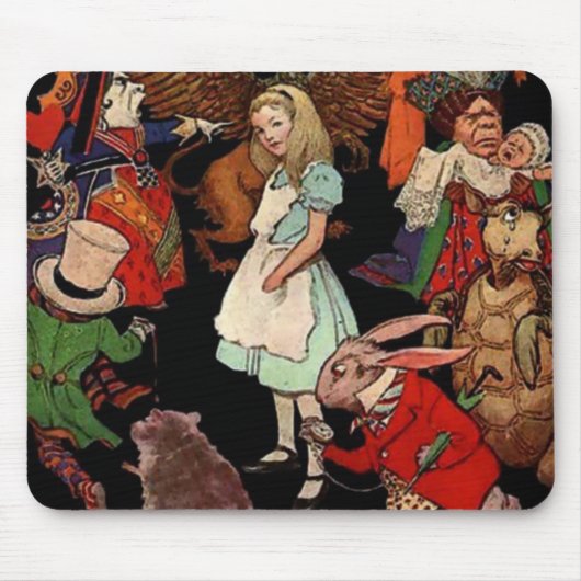Alice im Wunderland Mousepad (Vorne)