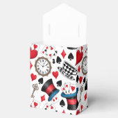 Alice im Wunderland Muster-Auswahlfeld Geschenkschachtel (Geöffnet)