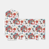 Alice im Wunderland Muster-Auswahlfeld Geschenkschachtel (Ungefaltet)