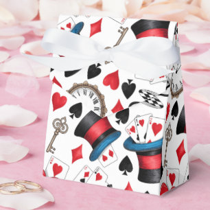 Alice im Wunderland Muster Gefallen Box Geschenkschachtel