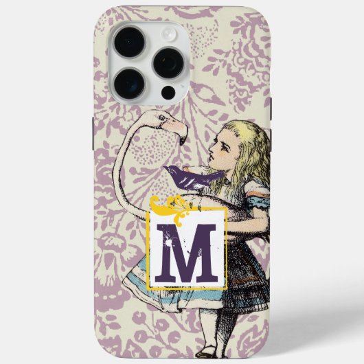 Alice im Wunderland niedlich FLAMINGO Case-Mate iPhone Hülle (Rückseite)