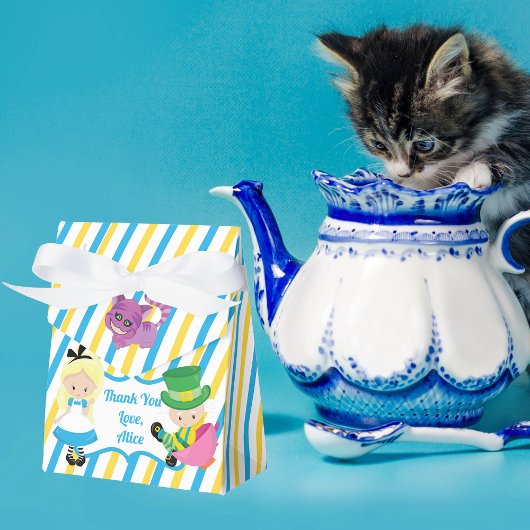 Alice im Wunderland Niedlich Kindergeburtstag Part Geschenkschachtel