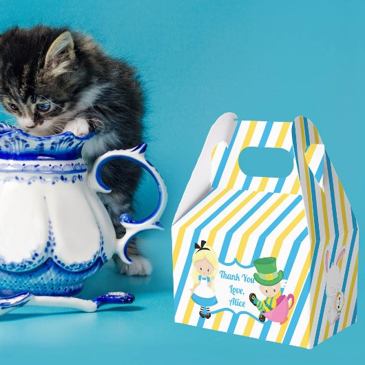Alice im Wunderland Niedlich Kindergeburtstag Part Geschenkschachtel