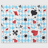 Alice im Wunderland Niedliche Schleifpapier Geschenkpapier (Flach)