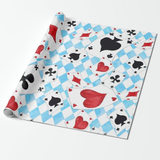 Alice im Wunderland Niedliche Schleifpapier Geschenkpapier (Ungerollt)