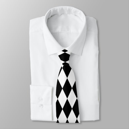 Alice im Wunderland Niedliches Diamantmuster Krawatte (Gebunden)