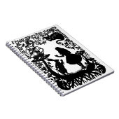 Alice im Wunderland Notizblock (Rechte Seite)