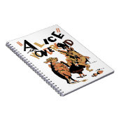 ALICE IM WUNDERLAND NOTIZBLOCK (Rechte Seite)