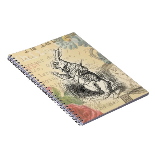 Alice im Wunderland Notizblock (Rechte Seite)