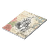 Alice im Wunderland Notizblock (Rotiert)