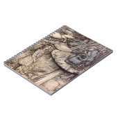 Alice im Wunderland Notizblock (Linke Seite)