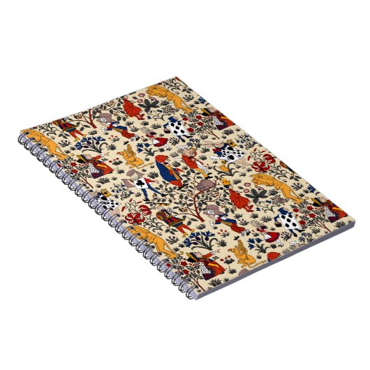 Alice im Wunderland Notizblock (Rechte Seite)