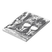 Alice im Wunderland Notizblock (Rotiert)