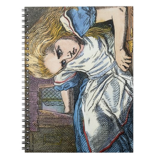 ALICE IM WUNDERLAND NOTIZBLOCK (Vorderseite)