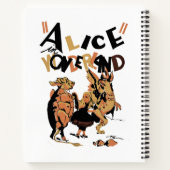 ALICE IM WUNDERLAND NOTIZBLOCK (Rückseite)