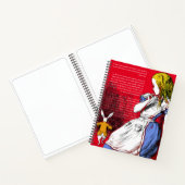 Alice im Wunderland Notizblock (Innenseite)