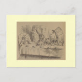 Alice im Wunderland: Original Mad Tea Party Postkarte (Vorderseite)