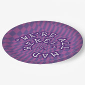 Alice im Wunderland - Papierdruckpapier-Teller Pappteller (Schrägansicht)