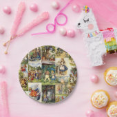 Alice im Wunderland-Papierplatte Pappteller (Party)