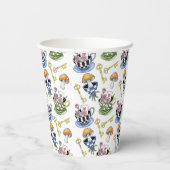 Alice im Wunderland Pappbecher (Rückseite)