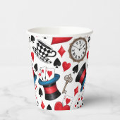 Alice im Wunderland Pappbecher (Links)