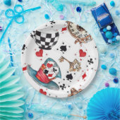Alice im Wunderland Pappteller (Party)